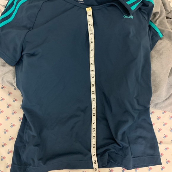 Adidas Short Sleeve Climacool Workout top/T-shirt - Picture 4 of 5